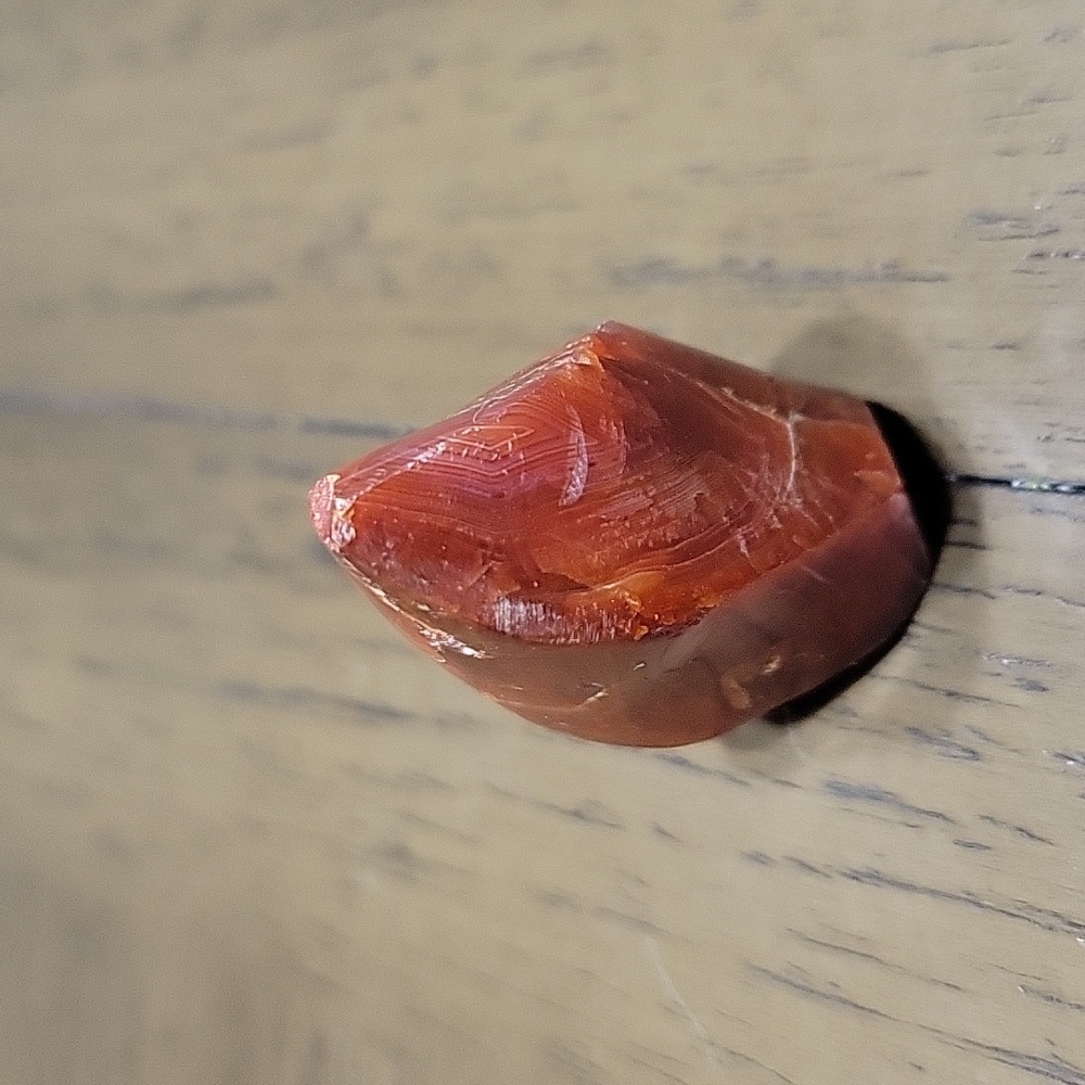 Polished Red Carnelian Stone Flame Tower Crystal Gem